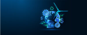Sustainable technology and renewable energy concept