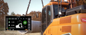 machine-assisted tach on a crawler-excavator