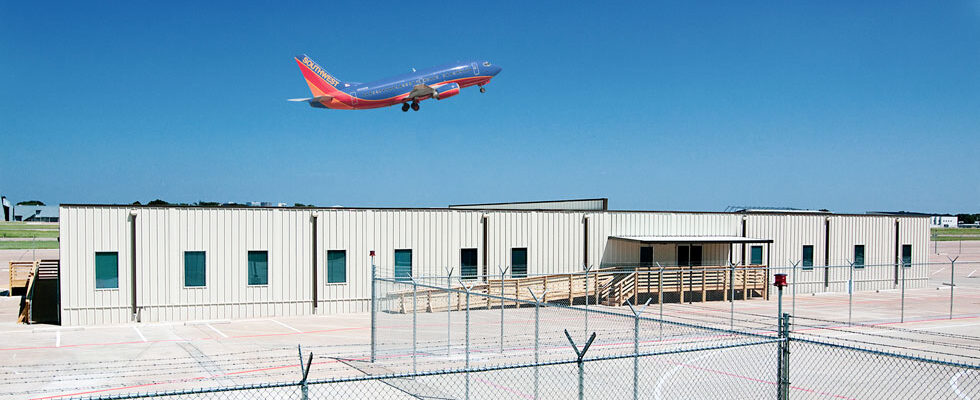 Airplane taking off