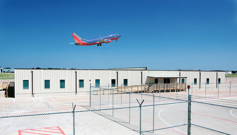 Airplane taking off