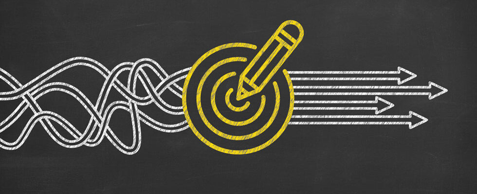 Illustration of overcoming obstacles toward goals